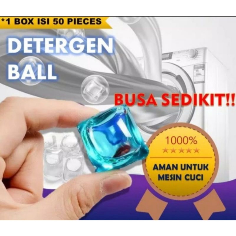 LAUNDRY GEL BALL / SABUN CUCI BAJU ANTISEPTIK /DETERGENT GEL BALL