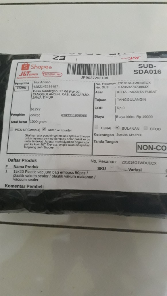 15x20 Plastic Vacuum Bag Emboss 50pcs / Plastik Vakum Sealer / Plastik Vakum Makanan / Vacuum Sealer