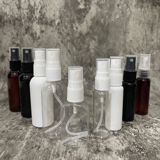 Image of Botol Spray 60ml PET | TEBAL | IMPORT / FACEMIST/ Bening /Hitam /Tranprant