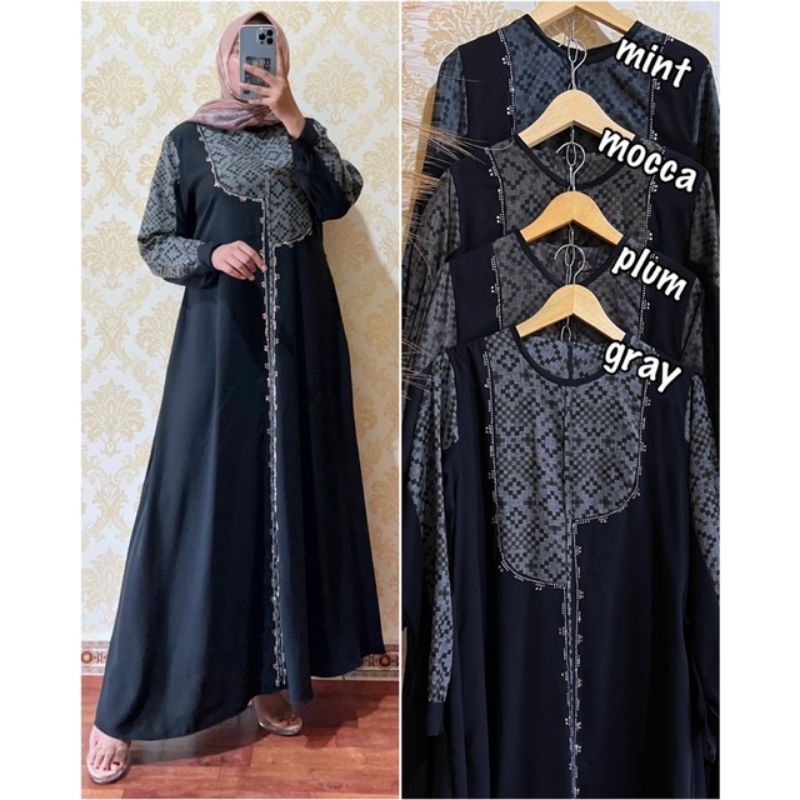 Gamis dress seide original