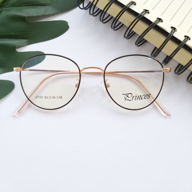 0KACAMATA 2733 (muka lecil) Kacamata lensa Bluecromic | Kacamata photocromic | Kacamata minus | frame minus antiradiasi | GRATIS MINUS DAN SILINDER