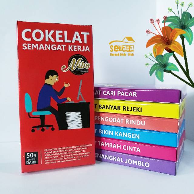 

Cokelat Kekinian 50gr Semangat Kerja