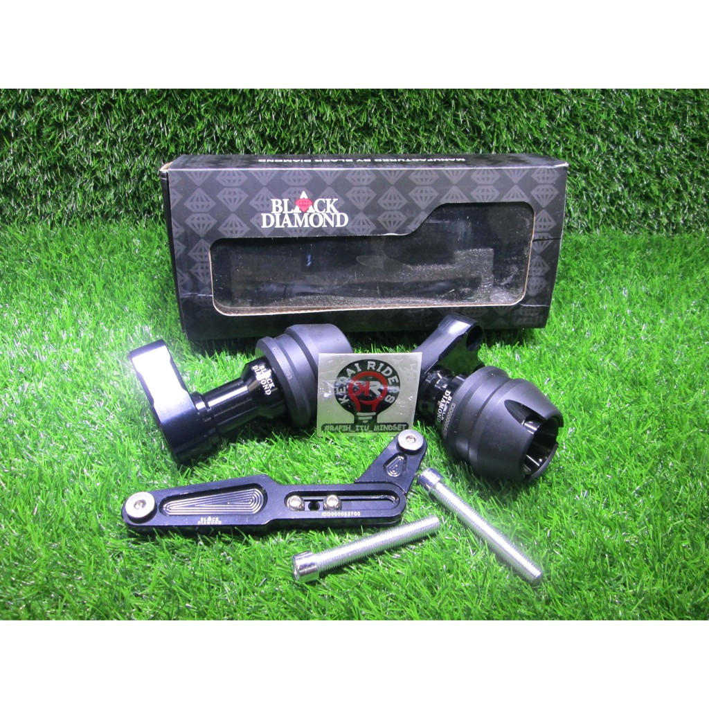 Jalu Knalpot Slider Black Diamond Aerox Lexi Pcx Nmax ADV Hitam Black