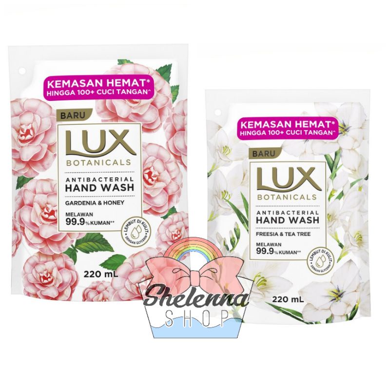 LUX Botanicals Antibacterial Hand Wash Freesia &amp; Tea / Gardenia &amp; Honey 220 ml Fresh A  Antibacterial Hand Soap 250ml