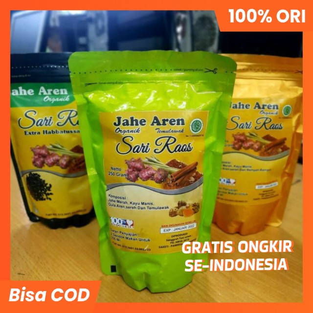 

Jahe merah aren temulawak sari raos 250gr original