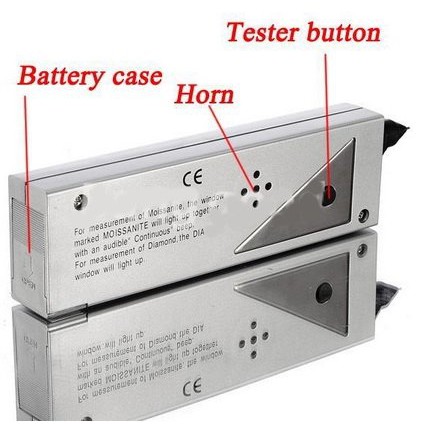 Alat Test keaslian Berlian dan Moissanite Selector Tester Diamond