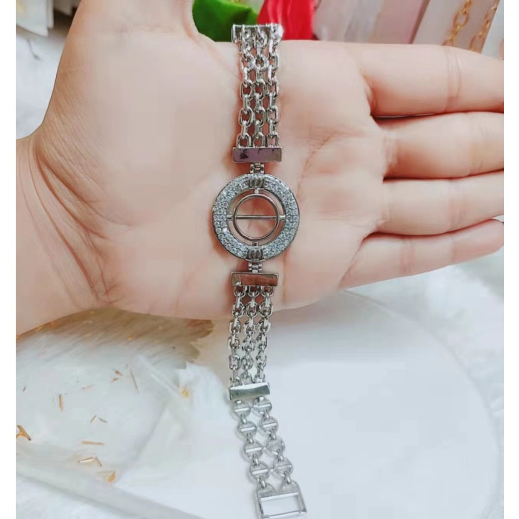 Gelang Xuping Permata Lapis Emas 18k Perhiasan Fashion 7001