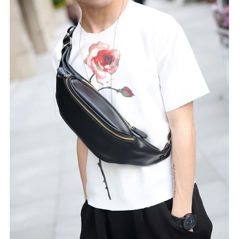 W81Z2 Tas Selempang Pria Kantor Casual Import Branded Premium Grade Quality Braun Buffel Btr Brown B