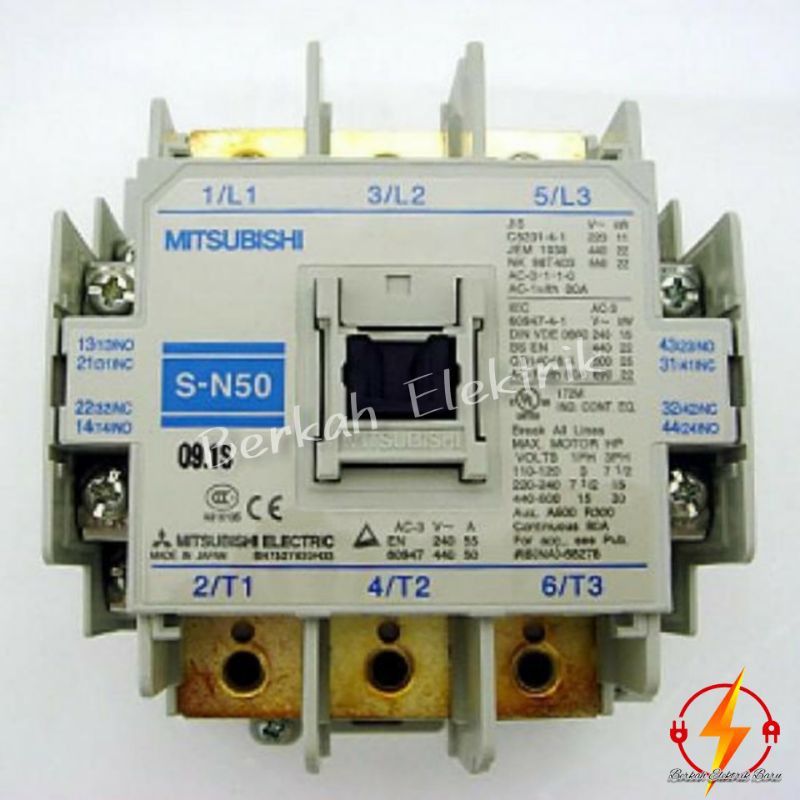 Kontaktor Mitshubishi S-N50 SN50 SN-50 50A