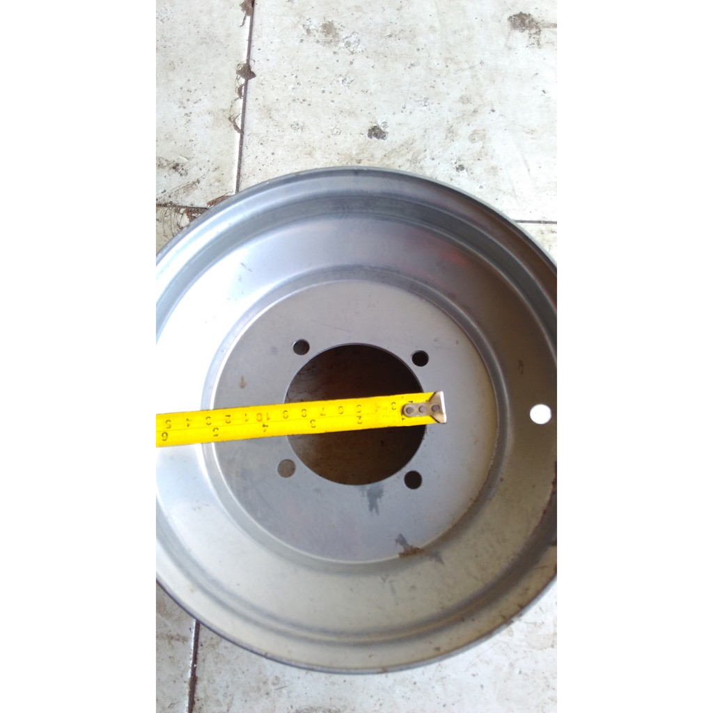 FREE ONGKIR  BISA COD VELG R10 RING 10 ATV 200CC LUBANG BAUT 4 BUAT BAN DEPAN
