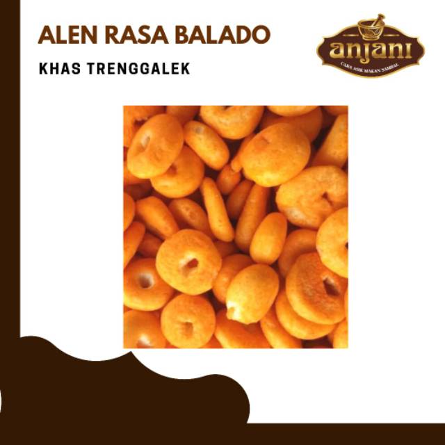 

Alen-alen Lanting Rasa Balado Camilan Cemilan Gurih Oleh-oleh Khas Trenggalek 250 gram