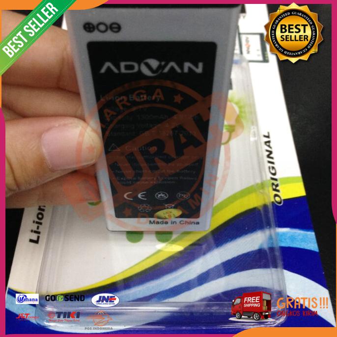 Acc Hp Baterai Advan S35G S35H S3D S35I S4Q S4T S4I Original