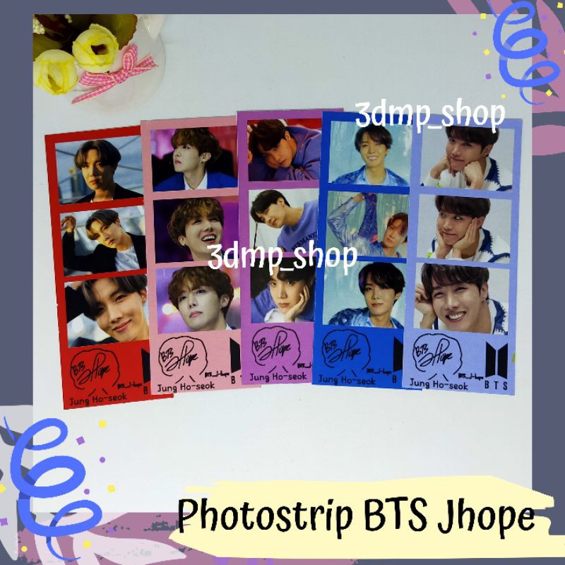 Photostrip Jhope Hoseok BTS Kpop