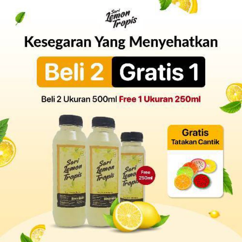 

SARI LEMON TROPIS BUY 2 GET 1 FREE TATAKAN CANTIK