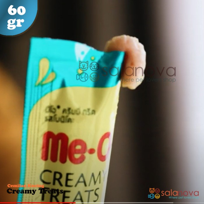 Meo Creamy Treats 60gr Snack Kucing Me-O