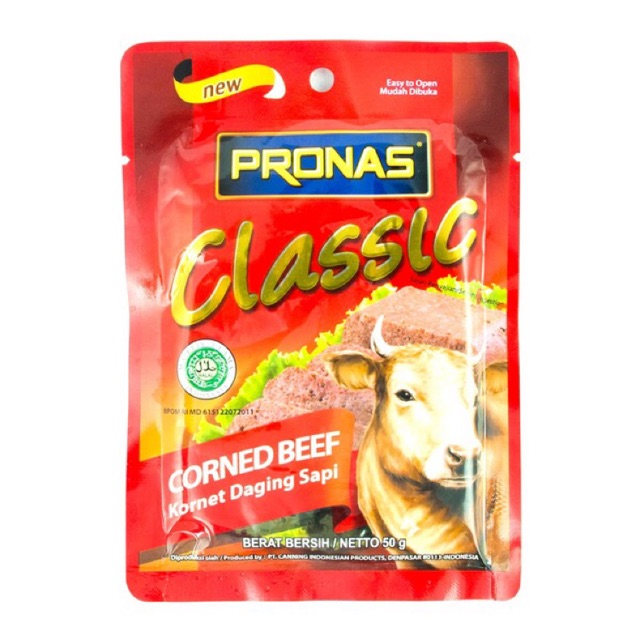 

Pronas Kornet Sapi Classic 50 g