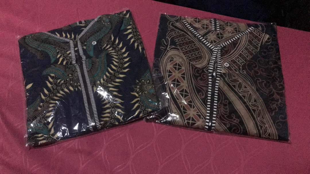 Tunik Batik Tradisional Exlusive Zipper High Quality