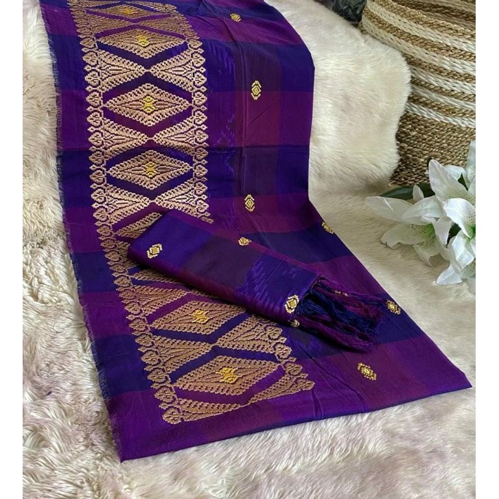 KAMEN ENDEK TUMPAL TRETES EMAS LEMBARAN INCLUDE SELENDANG