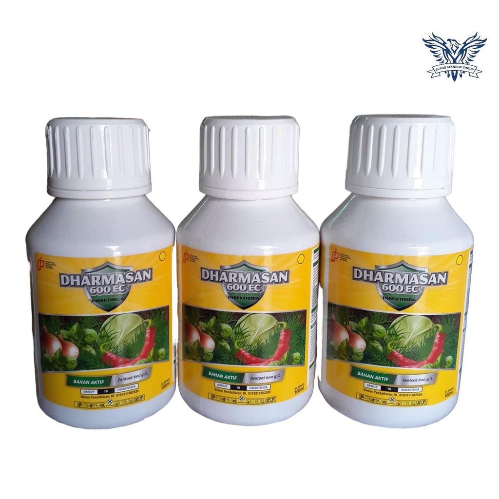 Dharmasan Darmasan darmashan 600EC 100ml 100% Original Obat Hama Ulat dan Tikus Sawah