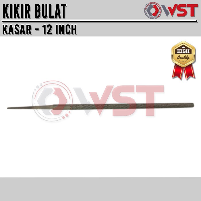 Kikir Besi Bulat 12Inch Kasar / Kikir Lingkaran 12" / 12 Inch