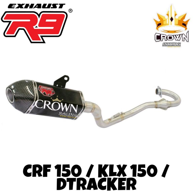 Knalpot R9 MGX Series KLX 150 / DTracker / CRF 150