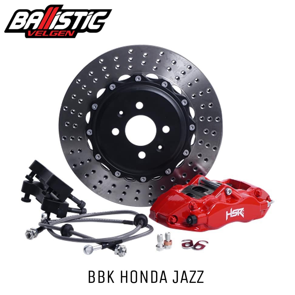 Big Brake Kit Hsr Bbk Buat Mobil Honda Brio / Jazz 4 Piston Size 285mm Bbk Variasi