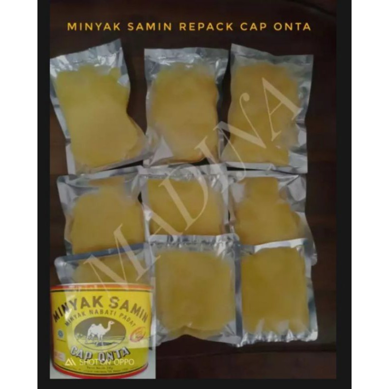 MINYAK SAMIN CAP ONTA KEMASAN REPACK 50 gr