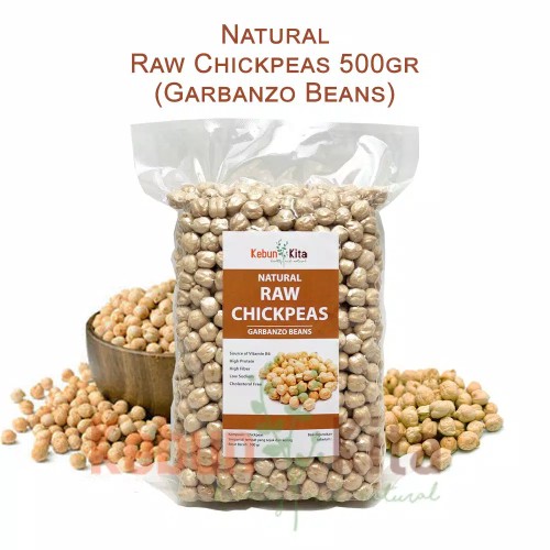 Kacang Arab Garbanzo Chickpeas 500gr Raw Mentah Shopee Indonesia