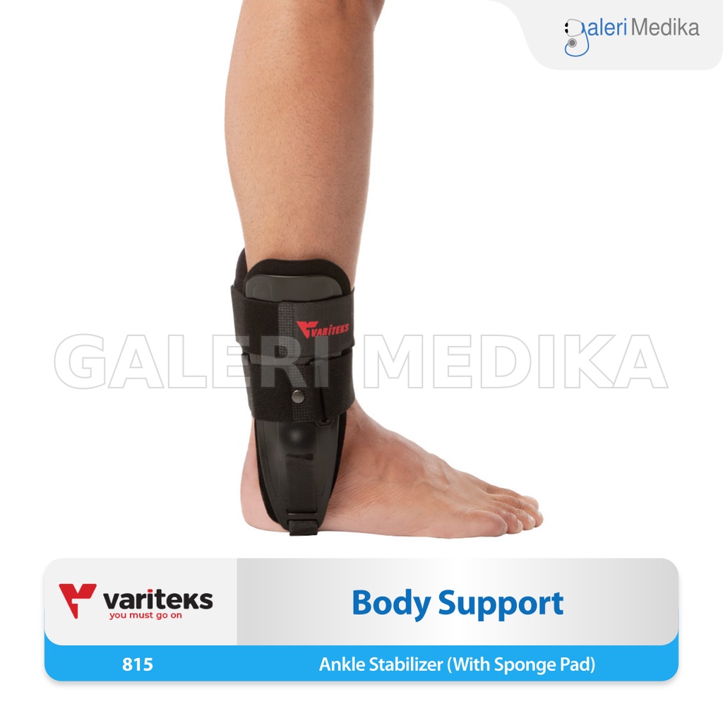 Variteks 815 Ankle Stabilizer (With Sponge Pad) - Alat Penyangga Ankle Dengan Spons