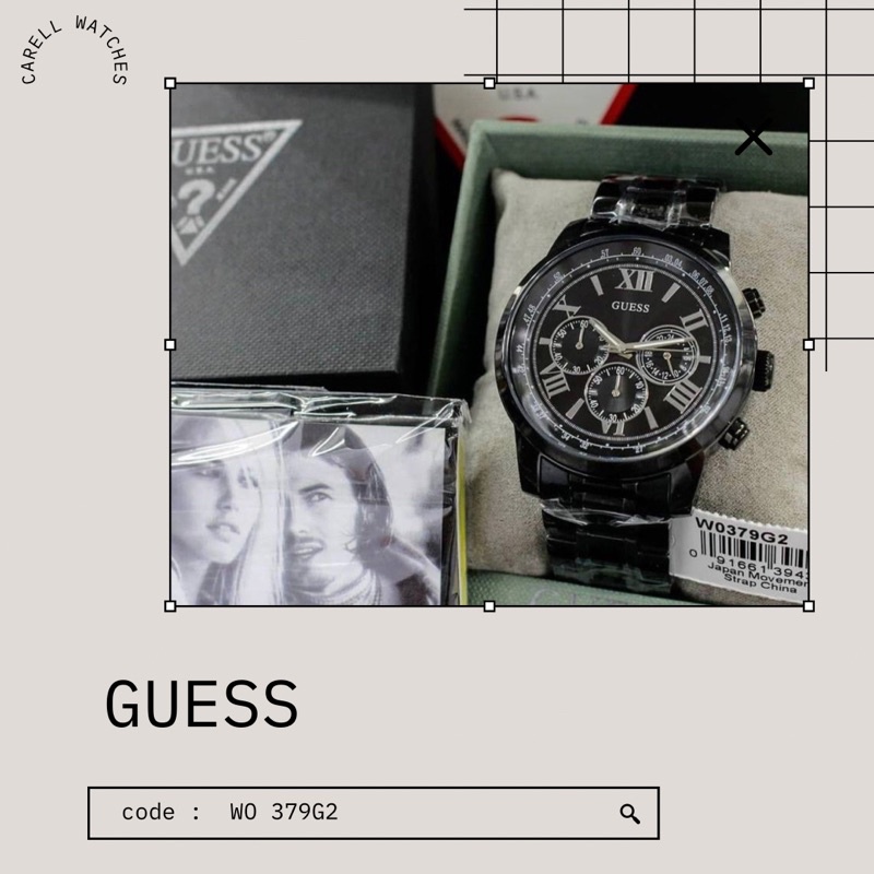 GUESS WATCH ORIGINAL W0379G2