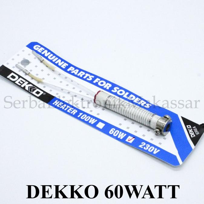 >>>>>] Elemen Isi Pemanas Solder DEKKO 60Watt