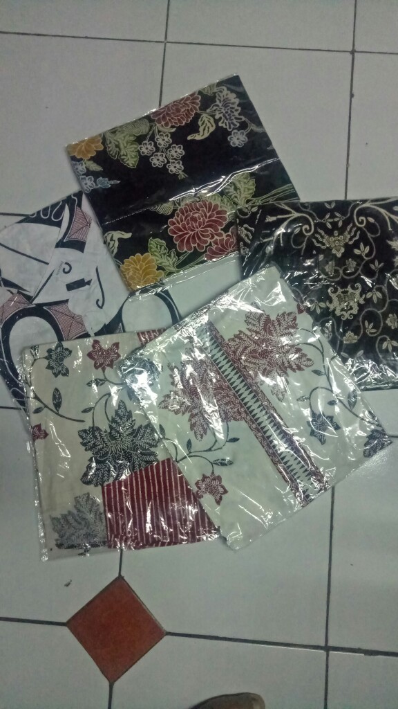 Kemeja Batik Pria Dewasa Lengan Pendek Slim Fit Katun Stretch, 113 Ano#