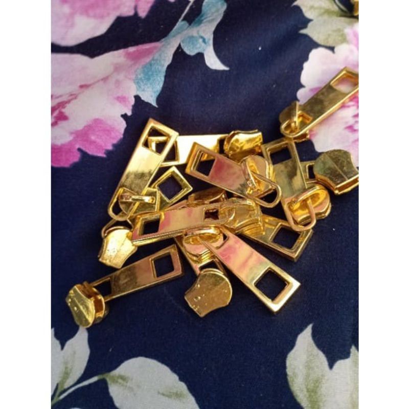 Kepala Resleting besi /aksesoris untuk Dompet&tas wanita