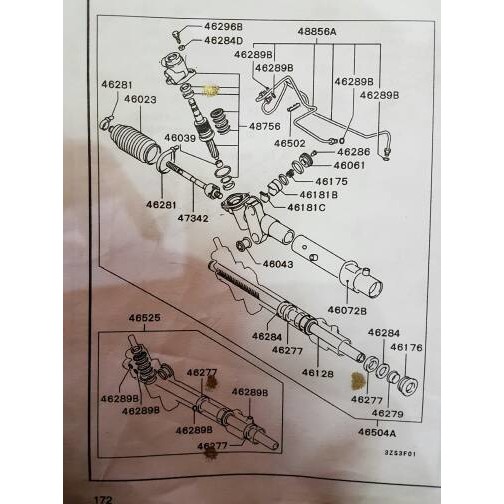 As rack stering kuda Plus 5 seal as Rack stering..