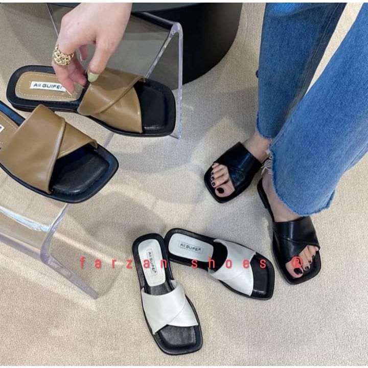 COD VIRA REAL PICT SANDAL WANITA KOREA STYLE TERBARU HM 03 SEERBA SHOES
