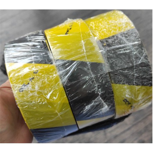 

Police Line 2 & 3 Inch X 300 & 500 Meter Kuning Hitam Pita Pembatas Plastik Safety Line