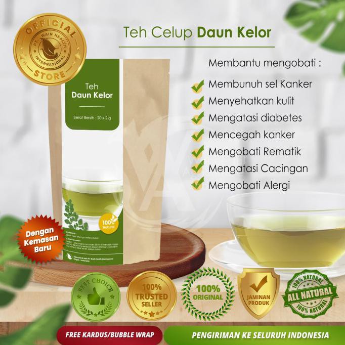 

Teh Daun Kelor Herbal Isi 20