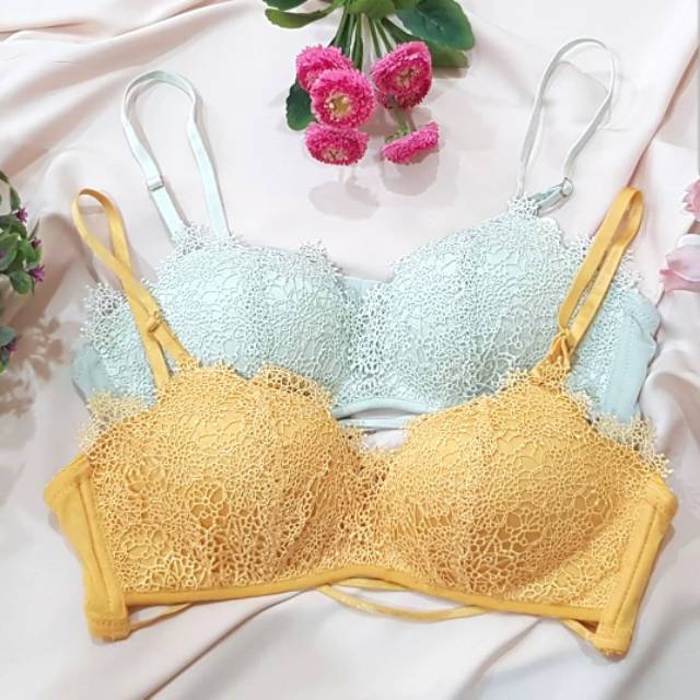 BH Bra Pakaian Dalam Wanita Cantik Import Stok Terbatas
