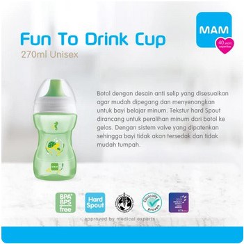 Mam - Fun To Drink Cup 270ml - Green