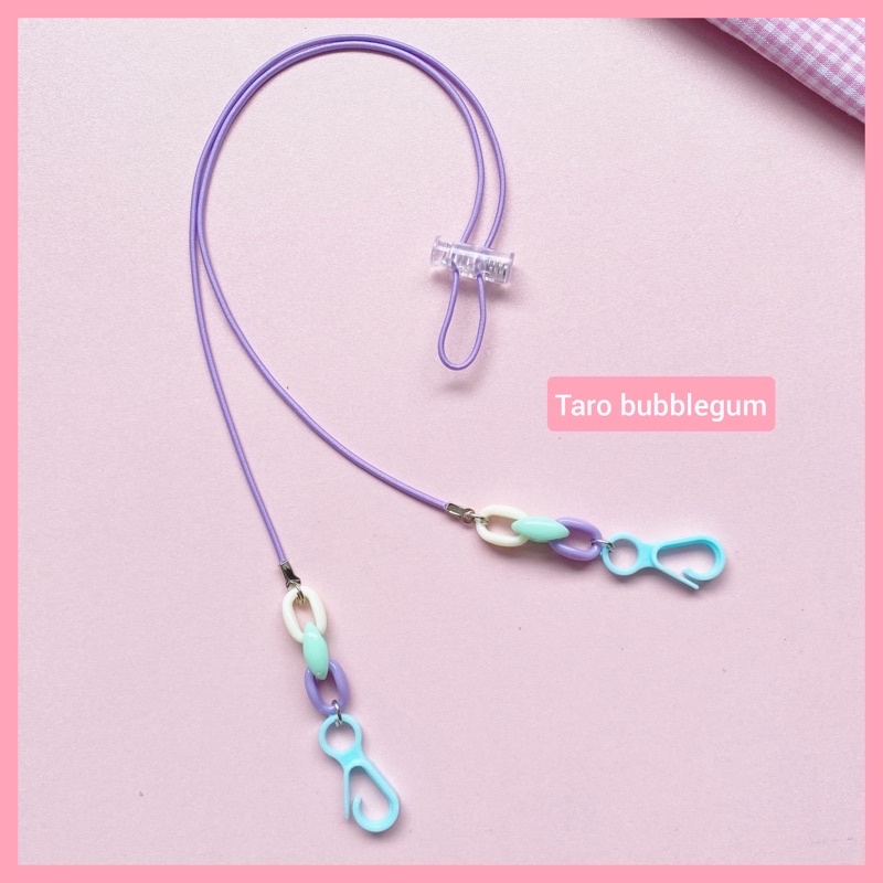 STRAP MASKER + STOPPER 2 in 1 | TALI KONEKTOR | LANYARD / KALUNG MASKER