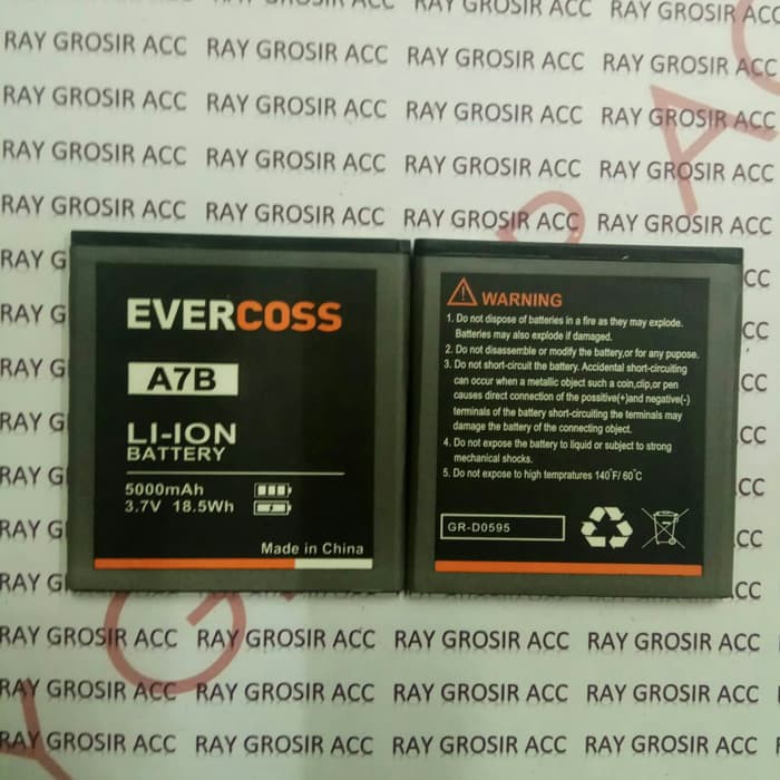 Baterai Original Double Power Evercoss A7B