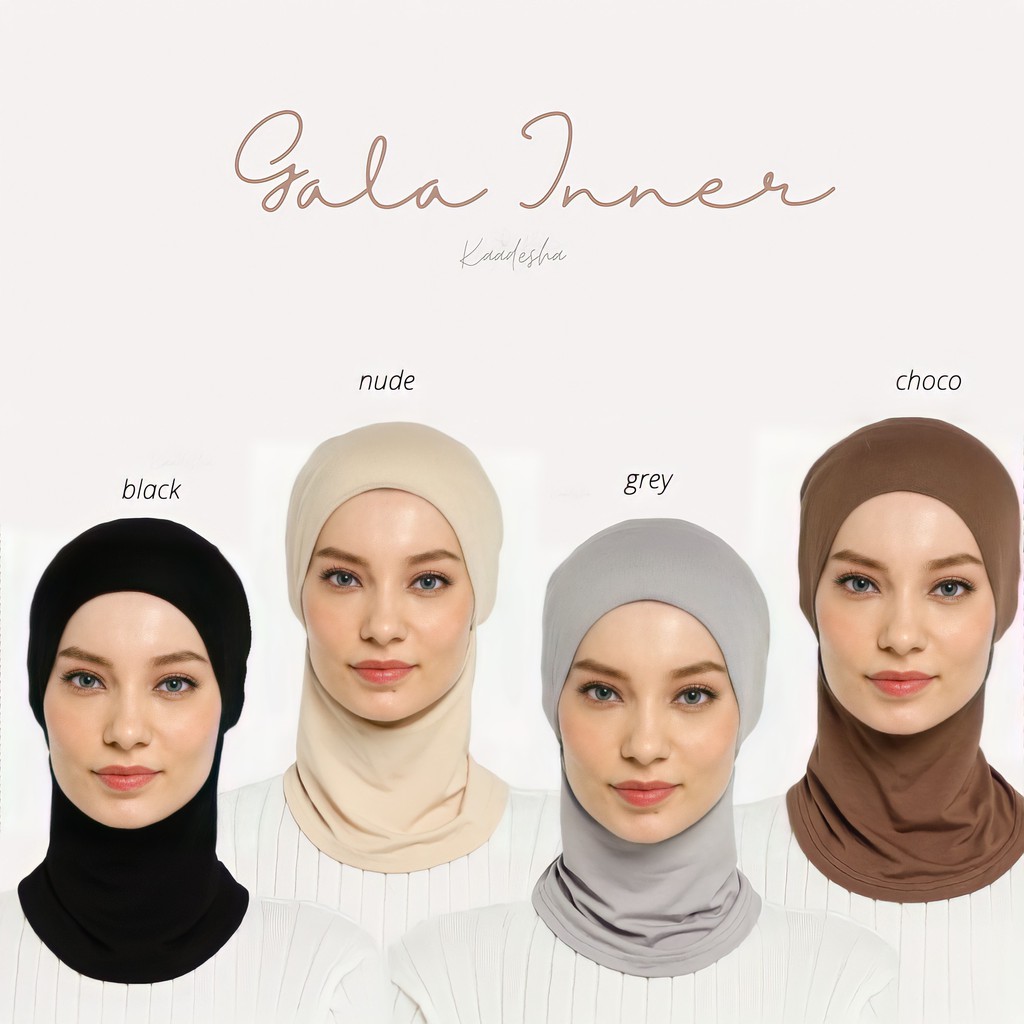 KAADESHA | INNER | GALA INNER HIJAB TERNYAMAN TANPA CEPOL