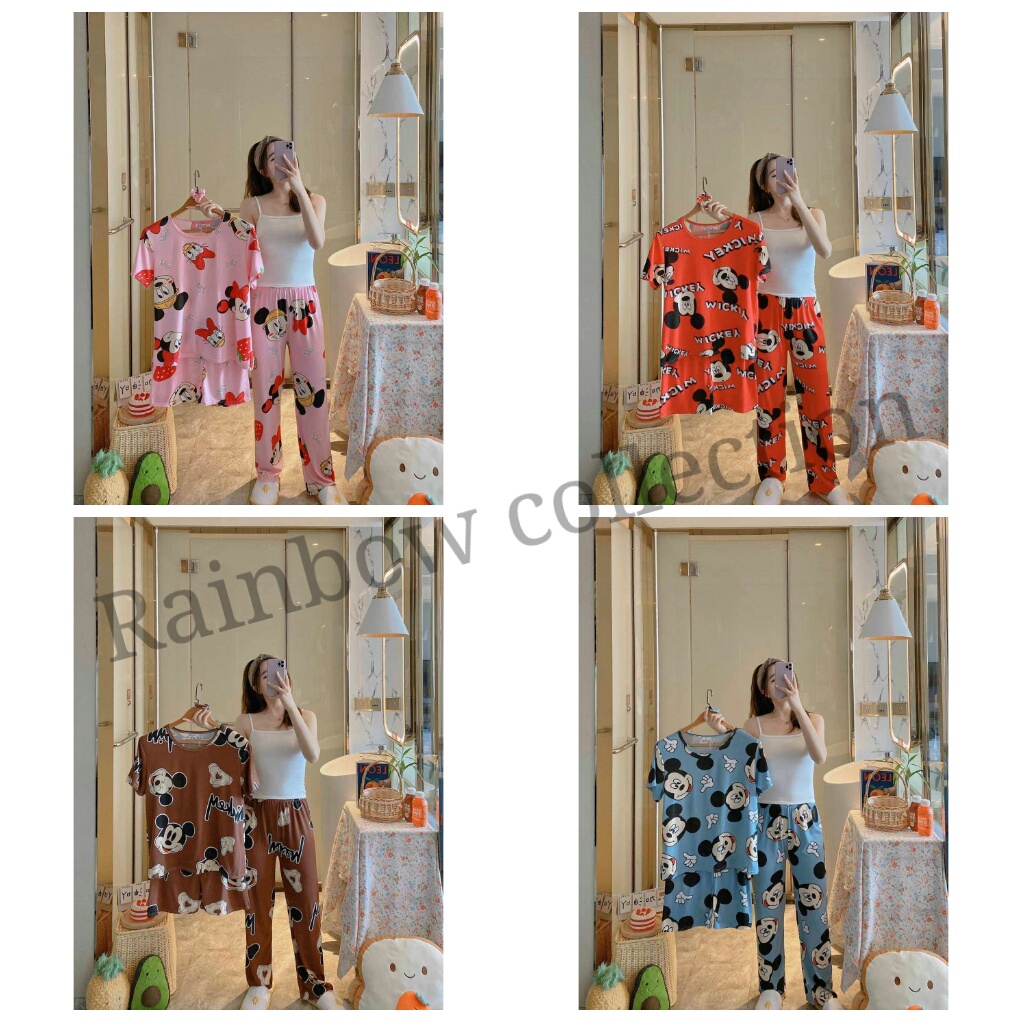 CP 5IN1 , CP OVERSIZE &amp; CP 2IN1 NEW /Piyama /Baju Tidur Dewasa /Bahan SPANDEK Import motif KEKINIAN