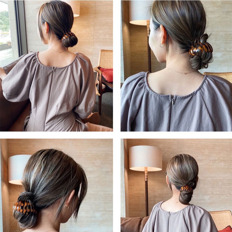 Ikat Rambut Elastis Bentuk Lingkaran Geometris Gaya Retro Korea Multifungsi Untuk Aksesoris Perempuan