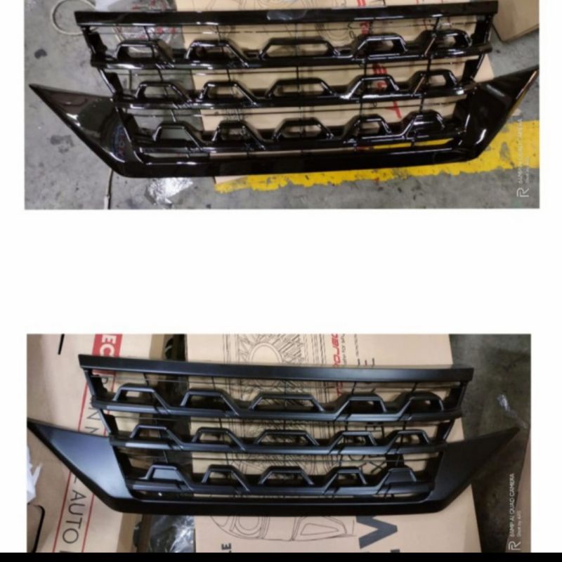 Grill all new rush terios TRD