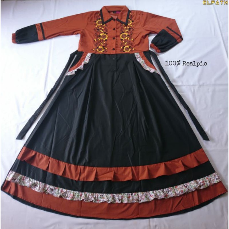 Gamis ninos bahan toyobo