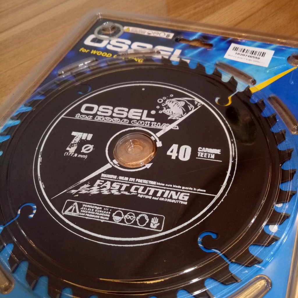 Mata Circular Saw OSSEL 7" x 40 T/ MATA C.SAW 7' X 40T OSSEL