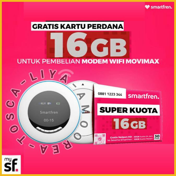 Modem MV007 Movimax MiFi Smartfren Andromax 4G WiFi Unlock