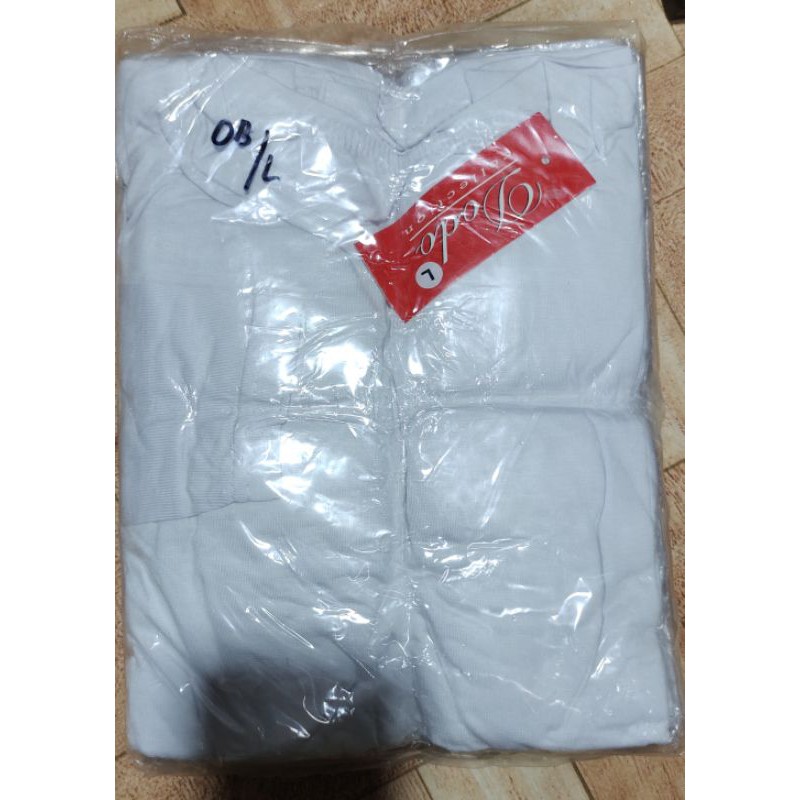 MANSET PANJANG HITAM XL 2XL 3XL-Putih L