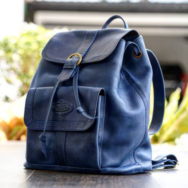 [Preloved]Tas kulit backpack Lucy by Radoce